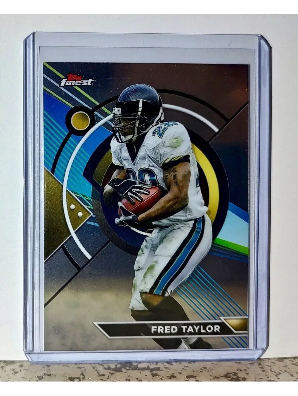Fred Taylor 2023 Topps Finest NFL #199 Football Card Jacksonville Jaguars